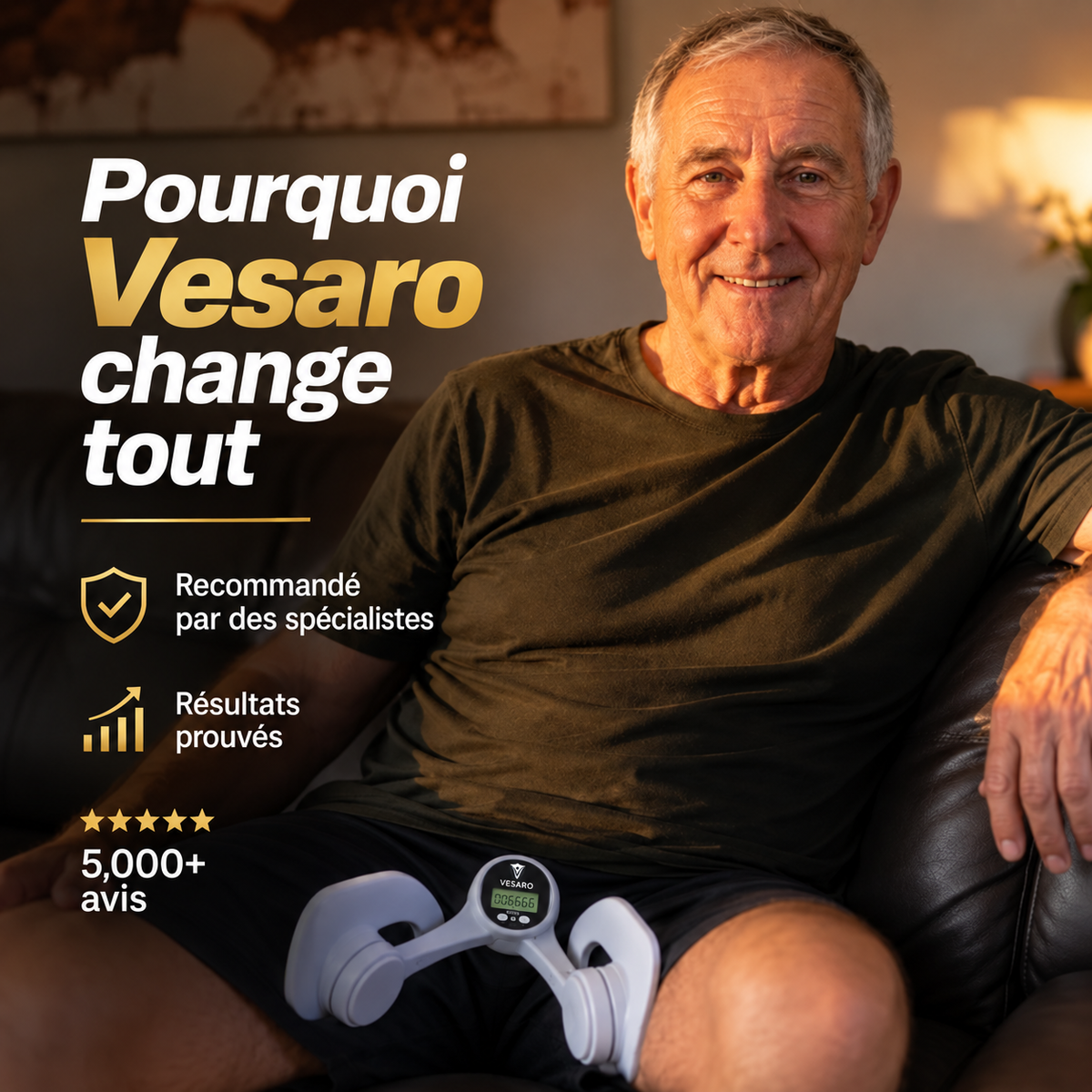 Vesaro™ – Entraîneur du plancher pelvien.